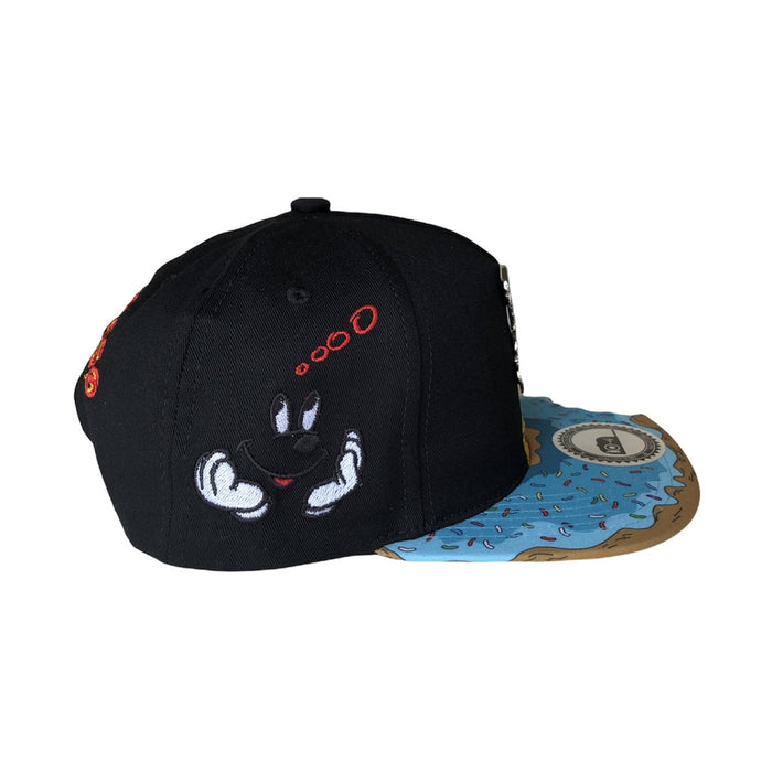Wholesale Finger notch cap, flat brim cap, baseball cap