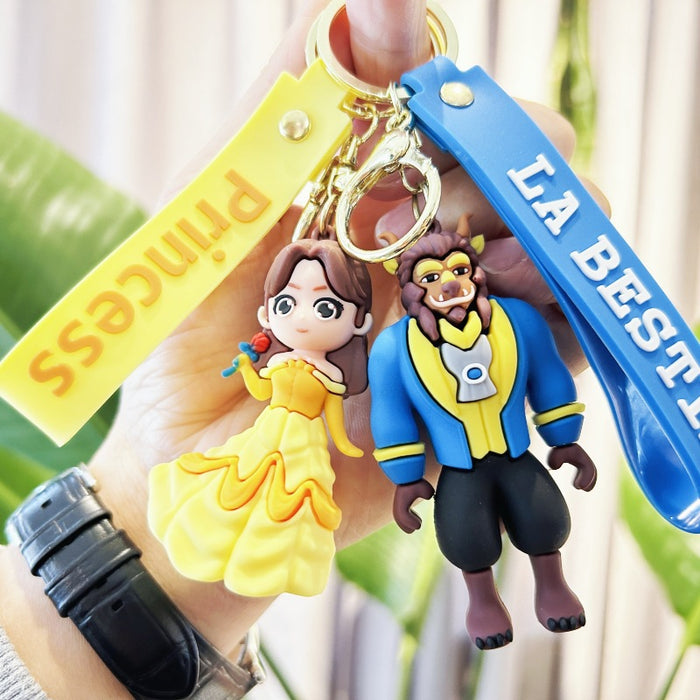 Wholesale PVC Cartoon Doll Keychain JDC-KC-WuYi198