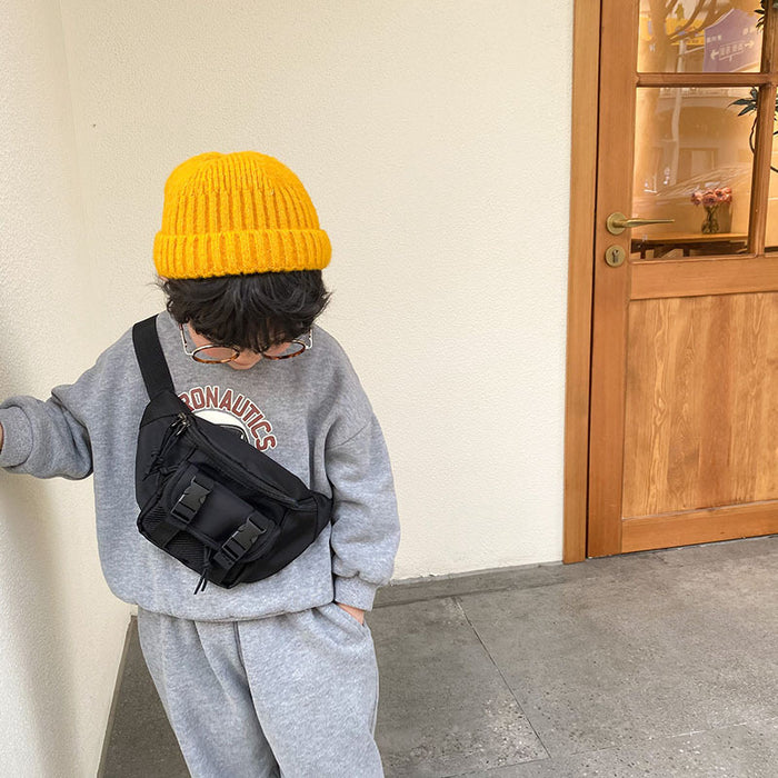 Wholesale Children's Chest Bag Shoulder Crossbody Bag Boy's Girl's Waist Bag