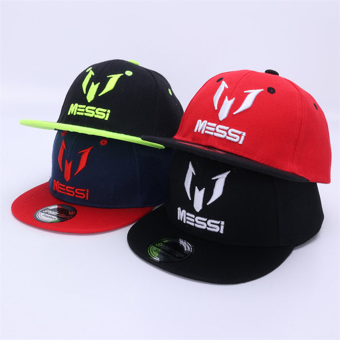 Wholesale Casual Red Baseball Cap Letter Patch Hip Hop Style Wide Brim Dome For Spring Autumn Resale