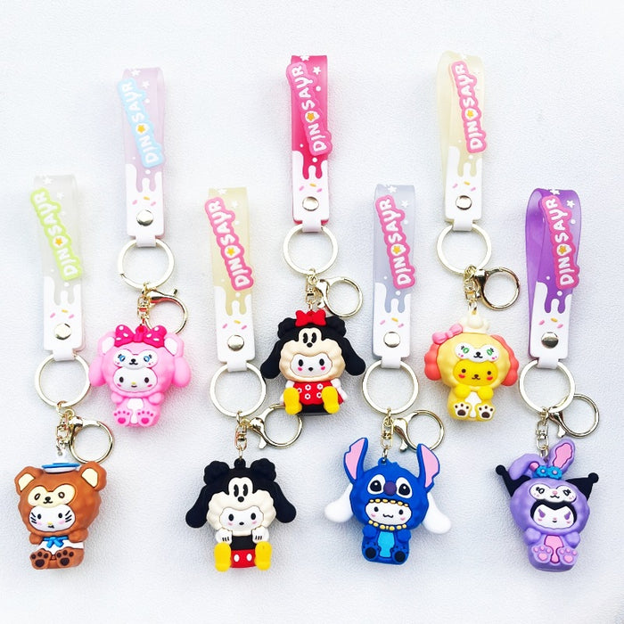 Wholesale Cartoon Doll PVC Keychain JDC-KC-ChuC023