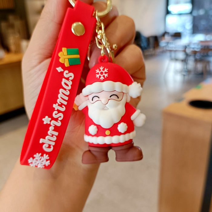 Wholesale Silicone Cartoon Doll Keychain JDC-KC-MingT083