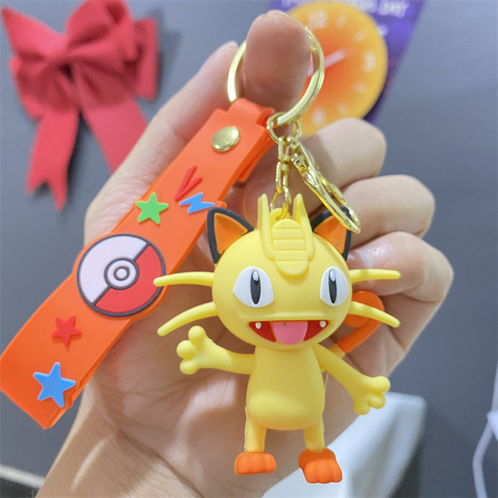 Wholesale PVC Cute Cartoon Doll Keychain JDC-KC-WuYi069