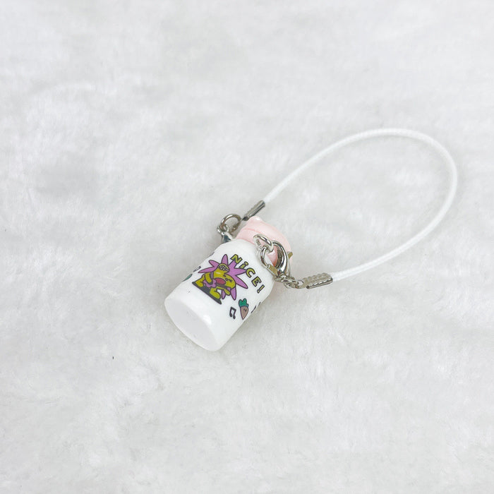 Wholesale Mini kettle thermos cup pendant simulation water cup accessories cute small bottle doll accessories