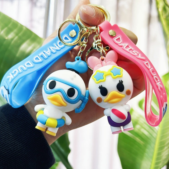 Wholesale PVC Cartoon Doll Keychain JDC-KC-WuYi127