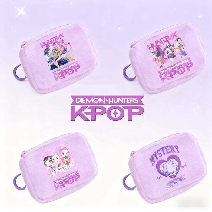 Wholesale KPop Devil Hunter Animal Coin Purse Cute Nylon Portable Wallet Casual Everyday Gift