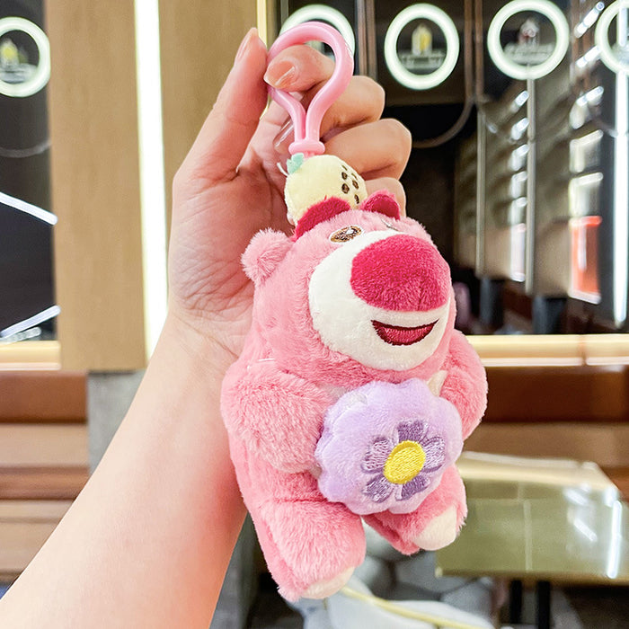 Wholesale Plush Cartoon Doll Keychain JDC-KC-Benxin019