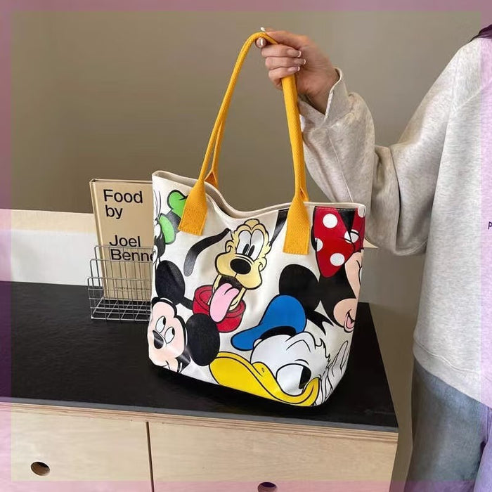 Wholesale Canvas bag capacity bag new commuting cartoon
