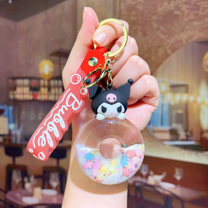 Wholesale Cartoon Doll Silicone Keychain JDC-KC-MingT259