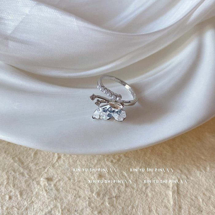 Wholesale Creative merit ring can be opened to relieve boredom, index finger ring, niche personalized design ring