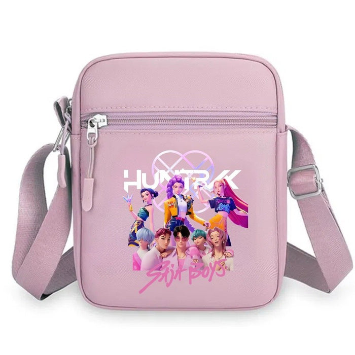 Wholesale Anime Cartoon Print Small Square Shoulder Bag For Boys Girls Cute PVC Crossbody Purse Fashion Accessory