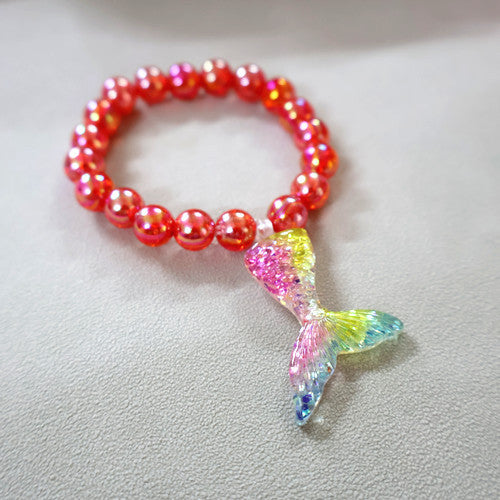 Wholesale Rainbow crystal bead bracelet