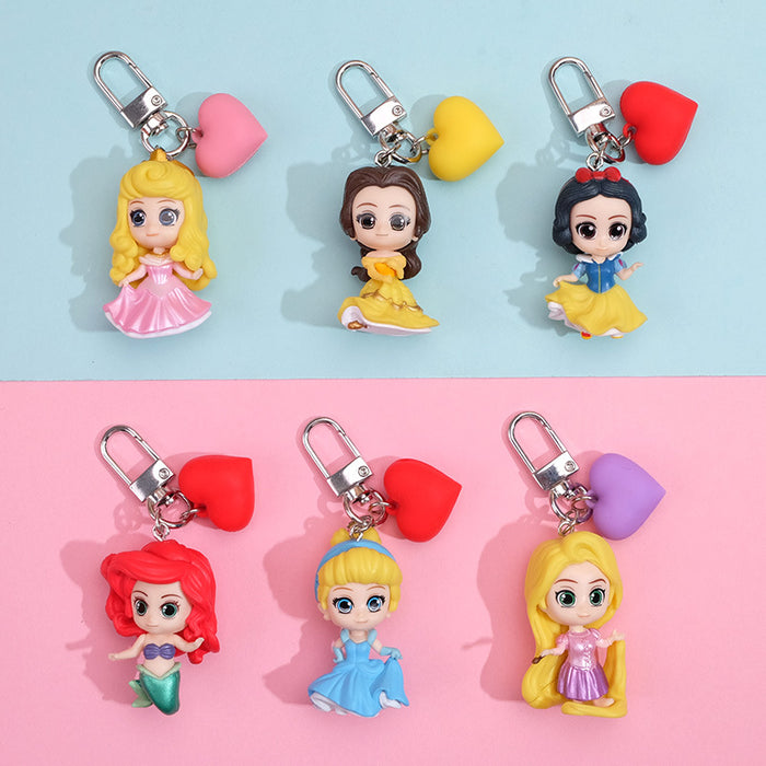 Wholesale Cartoon Doll Resin Keychain JDC-KC-QingMou003