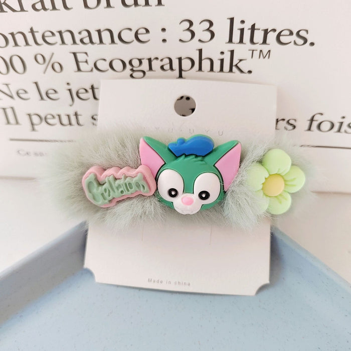 Wholesale Cute cartoon plush hair scrunchies