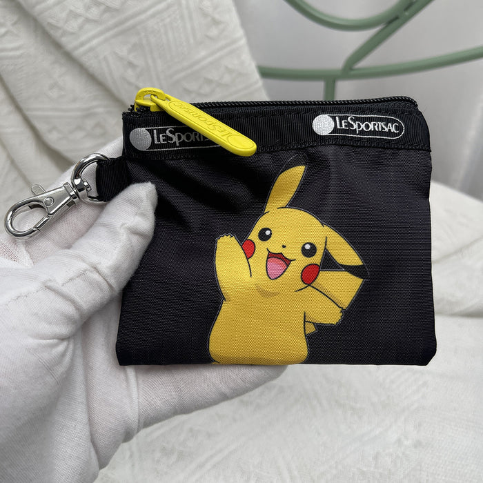 Wholesale Nylon Cartoon Printed Waterproof Pendant Bag, Change Coin Bag JDC-WT-LaN002