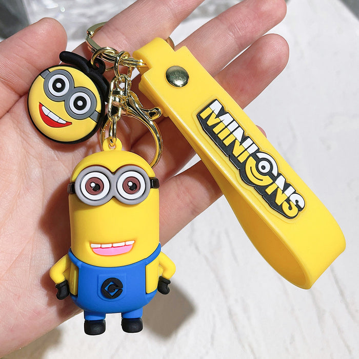 Wholesale Cartoon Silicone Doll Keychain JDC-KC-QiChao043