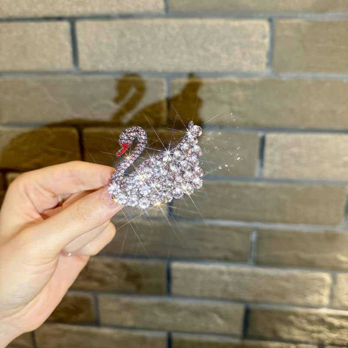 Wholesale Black Swan Elegant Hair Clips