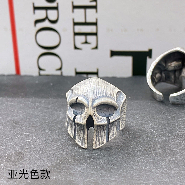 Wholesale Exaggerated popular fashion ring, hip-hop skeleton ring, grand creative mask, bracelet
