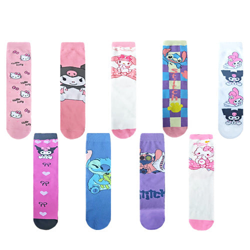 Wholesale Four Seasons Anime Mid-Calf Socks