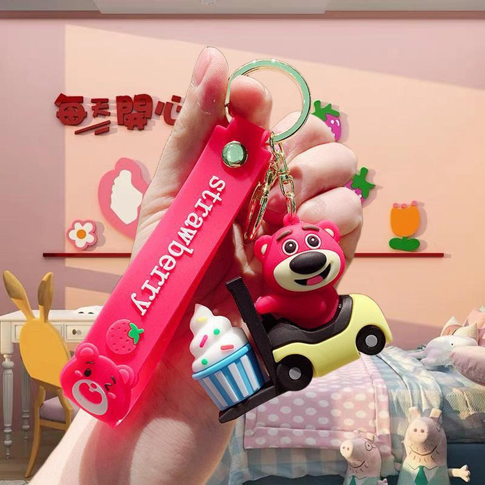 Wholesale Cartoon Doll Silicone Keychain JDC-KC-MingT074