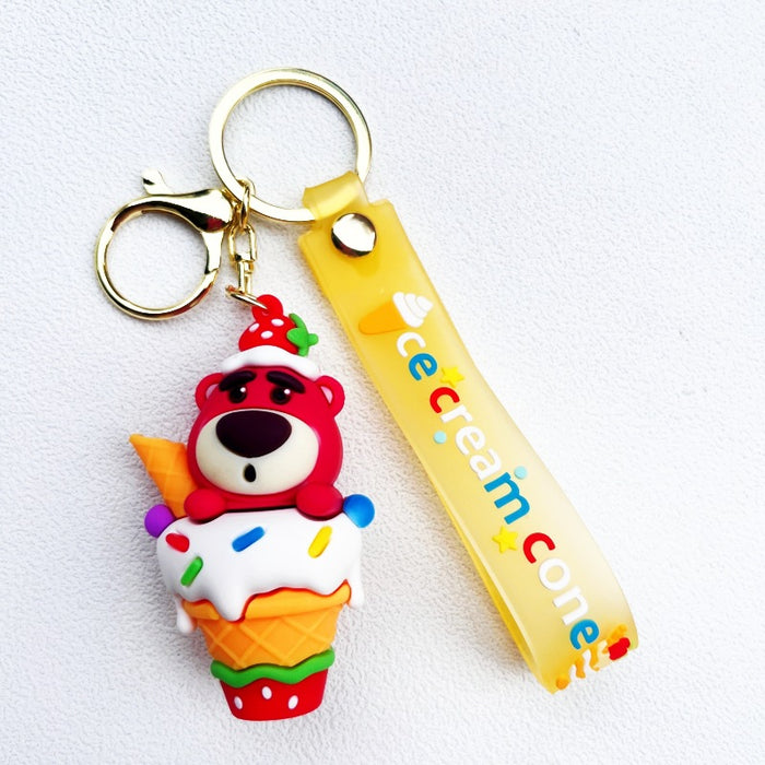 Wholesale PVC Cartoon Doll Keychain JDC-KC-WuYi019