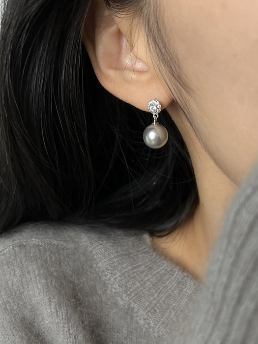 Wholesale Simple daily commuting quality pearl earrings temperament earrings ear clips without ear holes