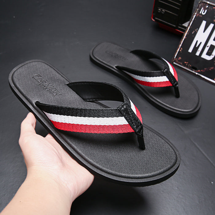 Wholesale Large Non-slip Soft Sole Wear-resistant Flip-up Men's Sandals JDC-SP-BuYG001