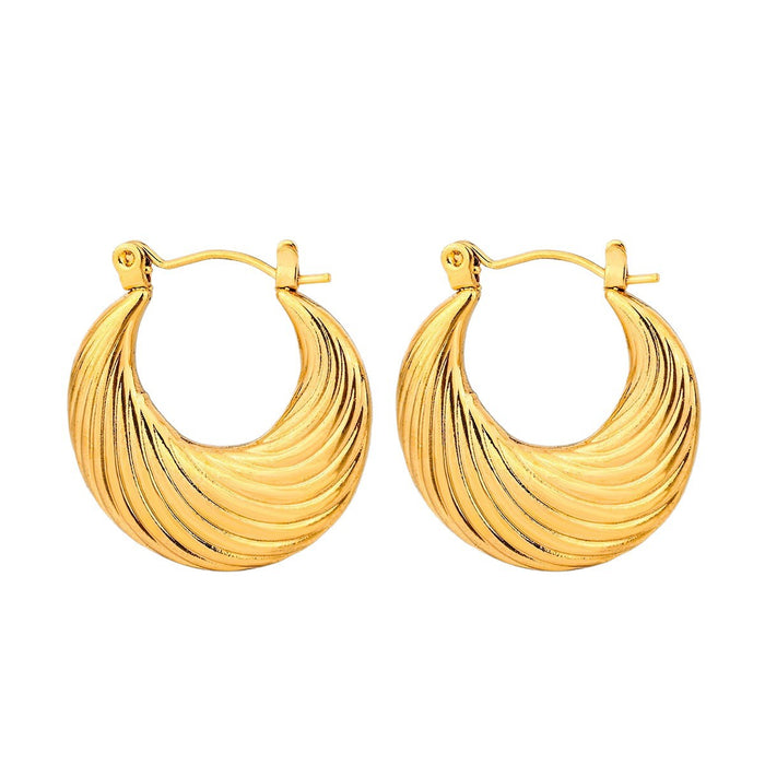 Wholesale Stainless Steel Geometric Earrings Earrings