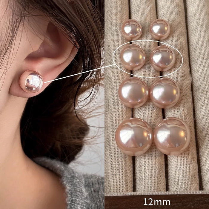 Wholesale Pearl earrings, pure silver needles, niche, high-end, versatile new earrings