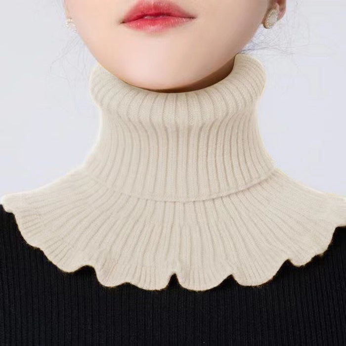 Wholesale All-match Fake collar high collar neck guard fake collar new autumn and winter windproof knitted warm neck cover