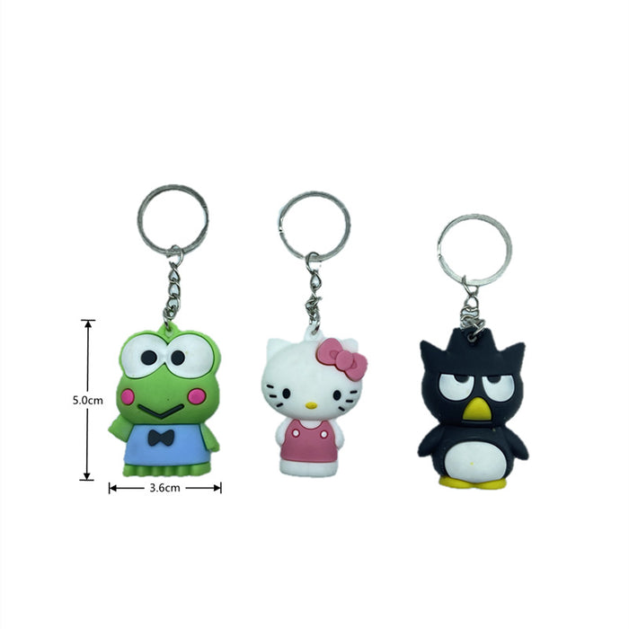 Wholesale Pvc Cartoon Doll Keychain JDC-KC-RuiXin002