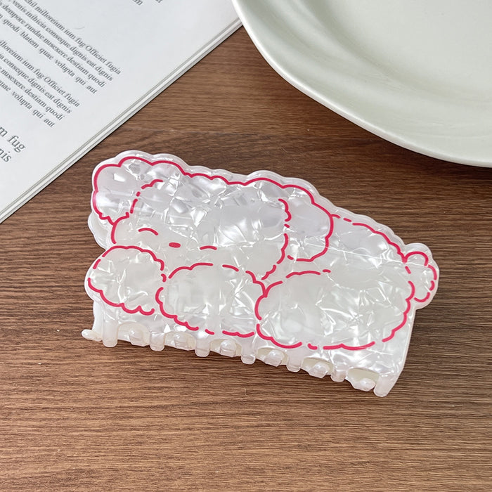 Wholesale Acrylic Cartoon Cat and Dog Claw Hair Clips for Women Everyday Styling