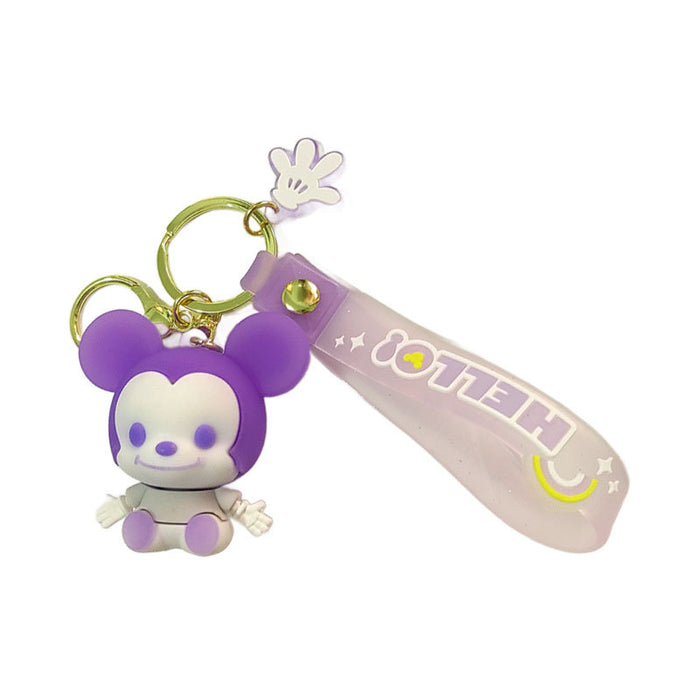 Wholesale Silicone Cartoon Keychain JDC-KC-QingYun003