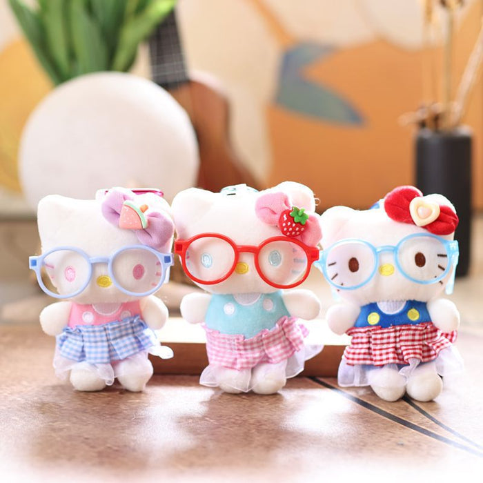 Wholesale Cute plush cartoon character keychain