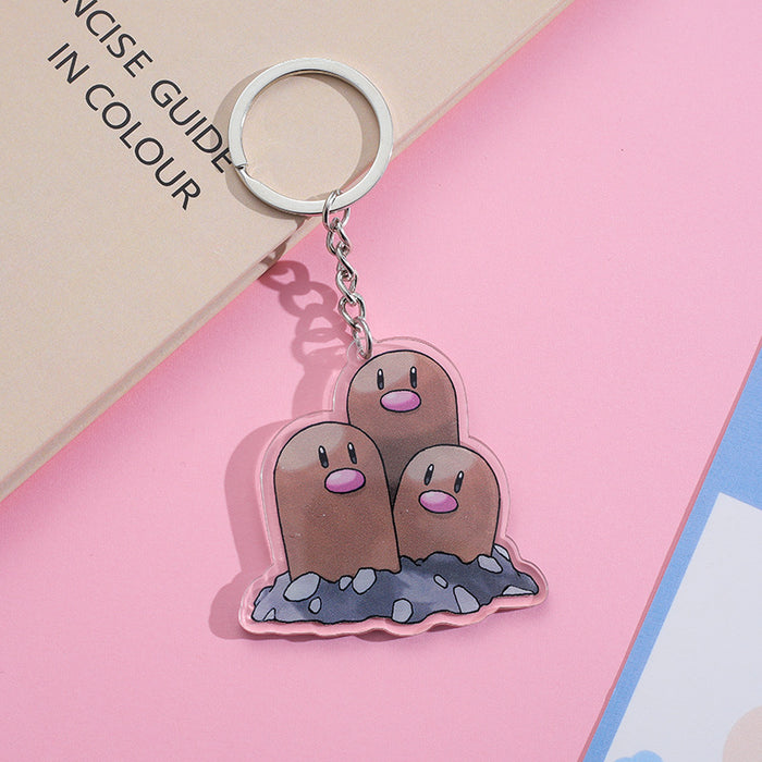 Wholesale Cartoon Cute Acrylic Keychain JDC-KC-AnDao009