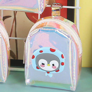 Wholesale Cartoon Fruit PVC Coin Purse Fashion Backpack Wallet