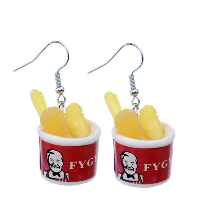 Wholesale Creative Food Shaped Earrings - Tomato &  Vegetable Design - Fashion Jewelry Accessory Gift