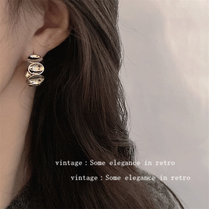 Wholesale  C- shaped Ear Ring Earrings Women's Earrings