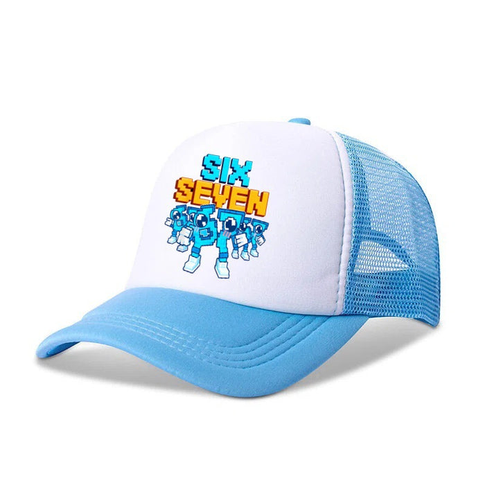 Wholesale Stylish Kids Cartoon Baseball Cap Breathable Mesh Unisex Sun Hat Extended Brim Fashion Accessory