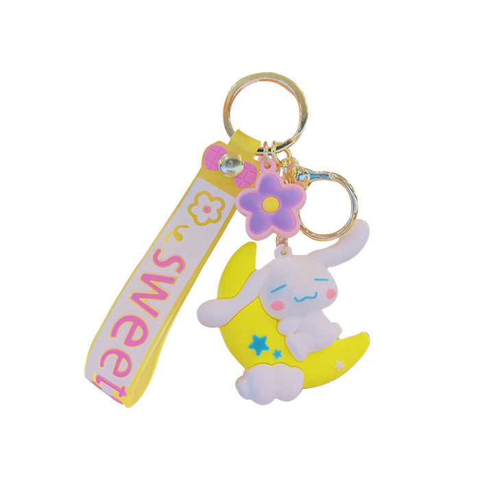 Wholesale Cartoon Doll  PVC Keychain JDC-KC-LiuFan006