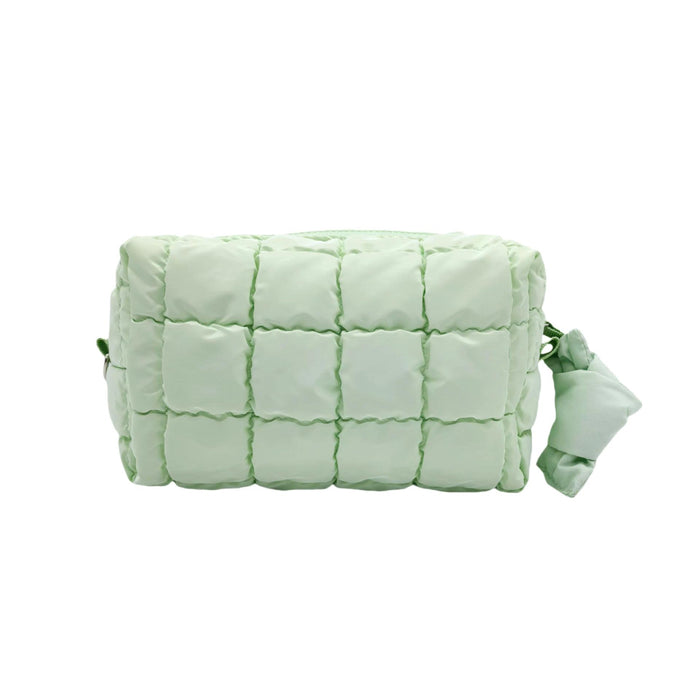 Wholesale Chic Polyester Cosmetic Bag Large Capacity Handbag Style Lightweight Travel Makeup Organizer