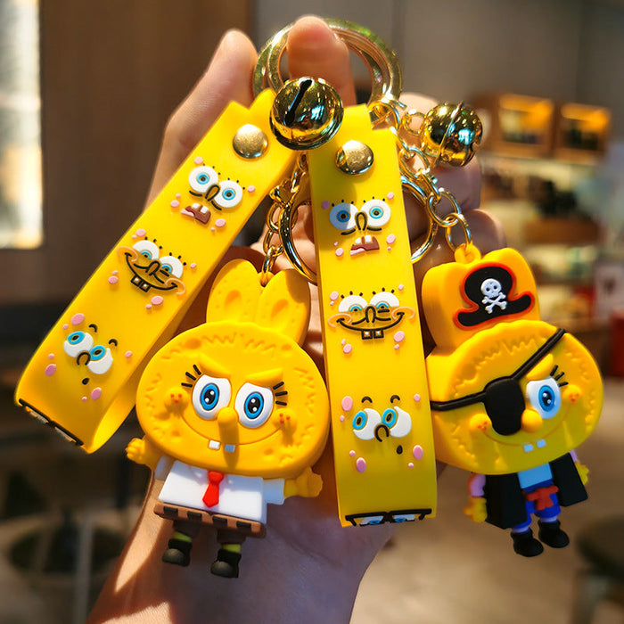 Wholesale silicone cute animation key chain （F） JDC-KC-YMeng011