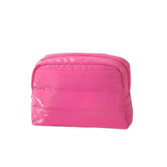 Wholesale Quilted Waterproof Polyester Cosmetic Bag Large Capacity Lightweight Handbag Style Women S Travel Toiletry Organizer