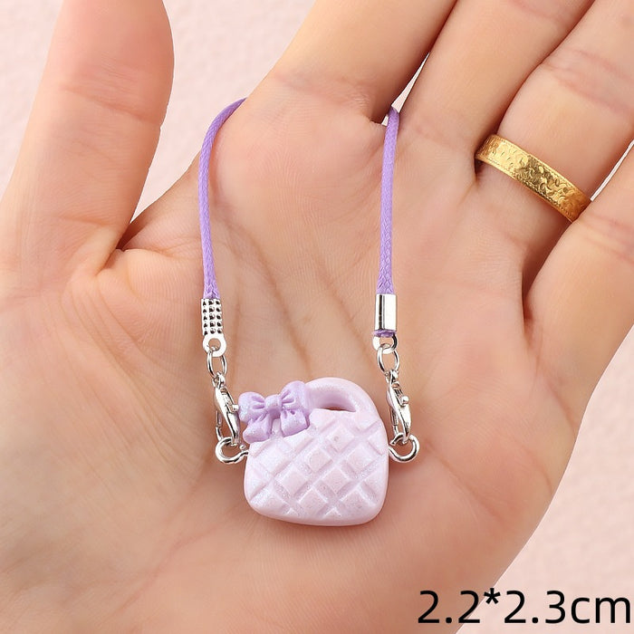 Wholesale Cute bow bag charm Keychains