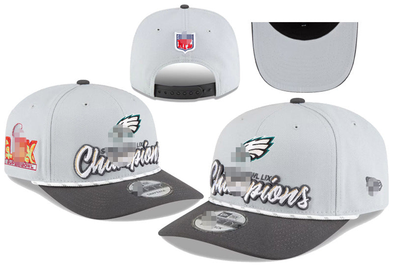 Wholesale Football Caps Embroidered Peaked Caps Outdoor Sun Protection Caps American Hip-Hop Flat-Brimmed Hats