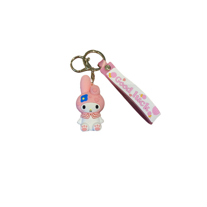 Wholesale Cartoon Silicone Doll Keychain JDC-KC-MingT117