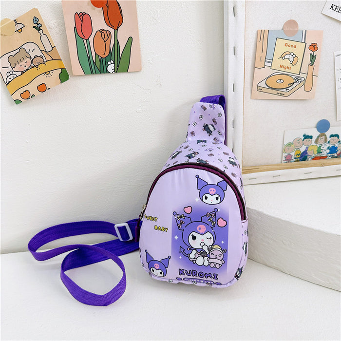 Wholesale Nylon Children's Shoulder Bag Cute Cartoon Crossbody Bag JDC-SD-YuanDuo088