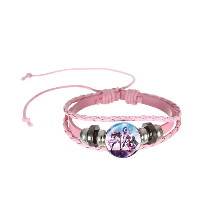 Wholesale K-POP Multi-layered Woven Beaded Bracelet