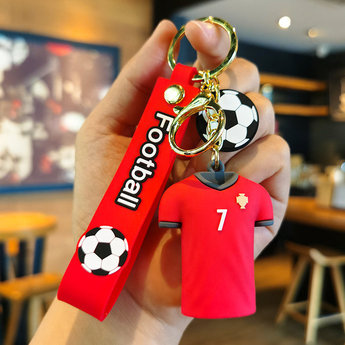 Wholesale Cartoon 3D Doll Rubber Keychain JDC-KC-Tingm044