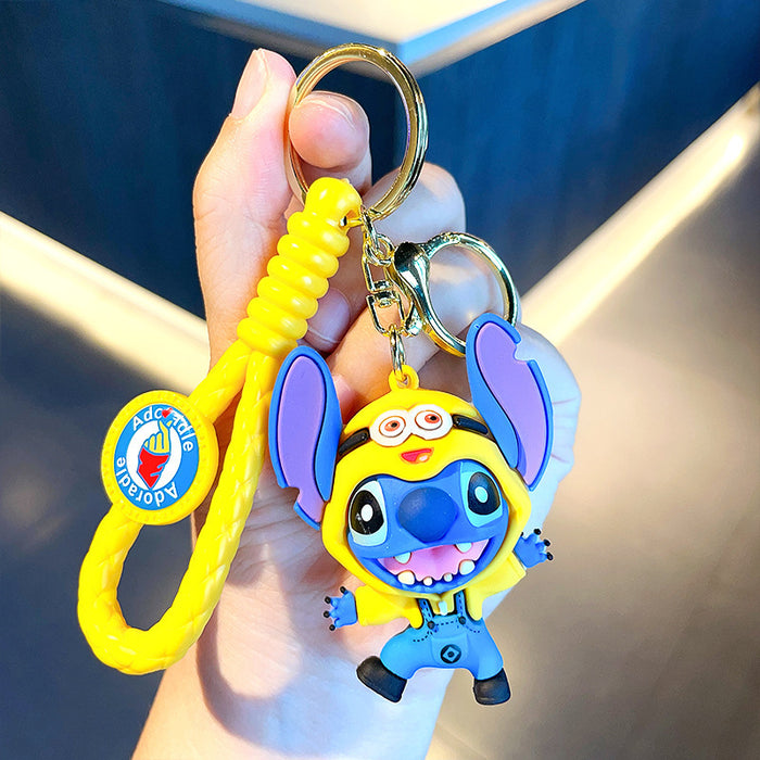 Wholesale Cartoon Doll PVC Keychain JDC-KC-YuanD001